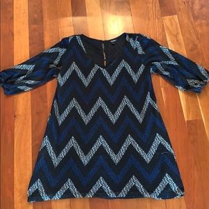 Three quarter sleeve comfortable dress